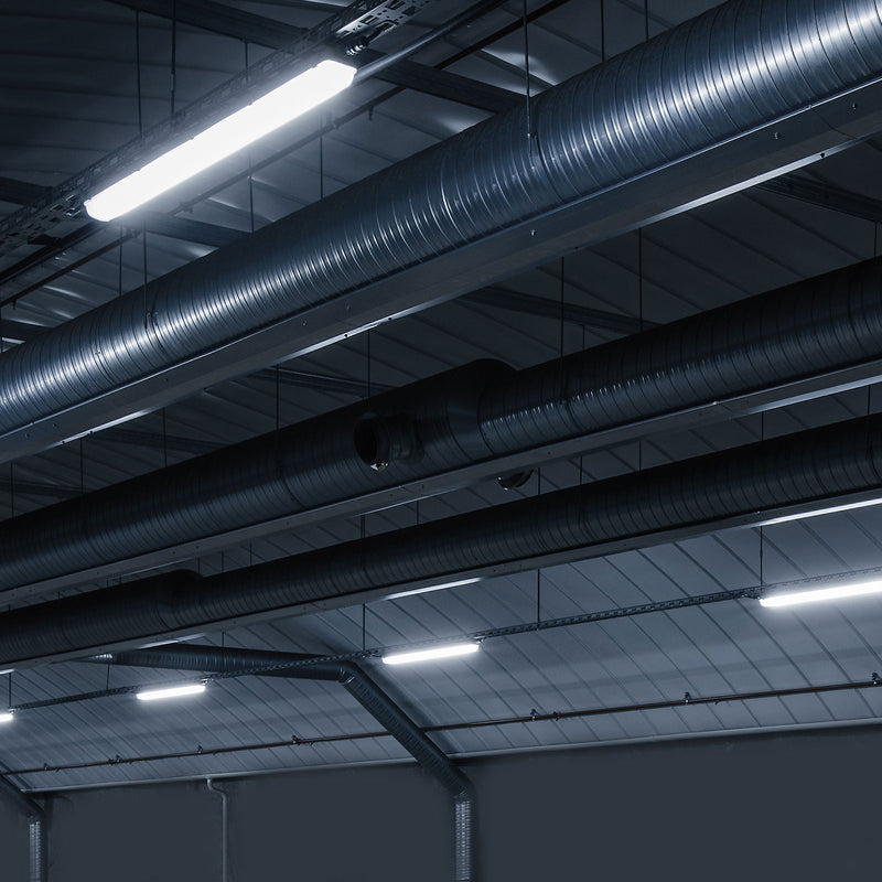 DETA Akoli 120cm Tri-Colour And Multi-Power Tri-proof LED Sensor Batten Light