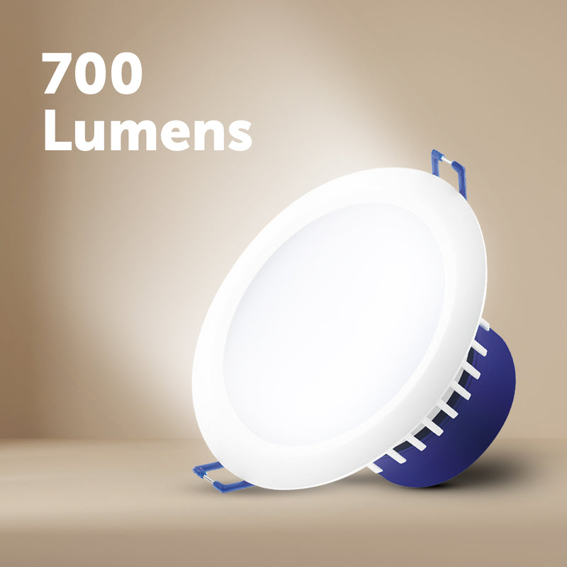 DETA 7W Tri-Colour Dimmable LED Downlight - 10 pack