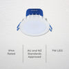 DETA 7W Tri-Colour Dimmable LED Downlight - Single Pack