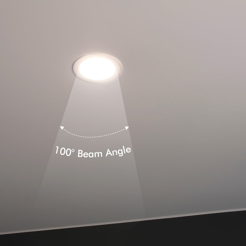 DETA 7W Tri-Colour Dimmable LED Downlight - Single Pack