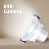 DETA 6W White Tri-Colour Dimmable Anti-Glare LED Downlight