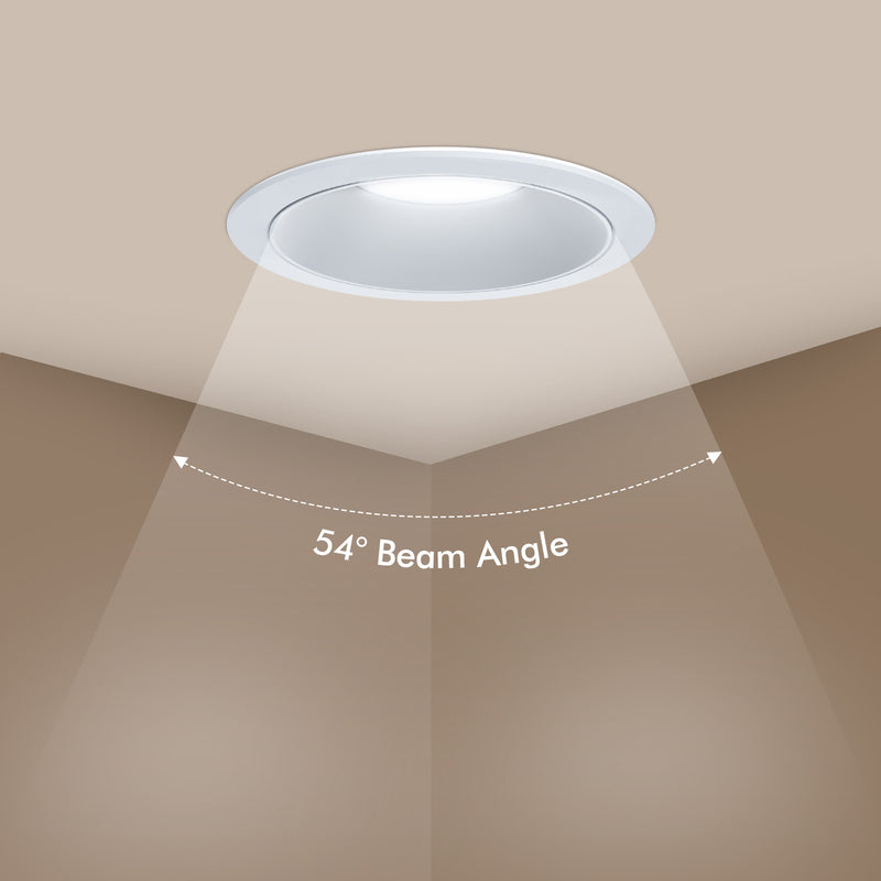 DETA 6W White Tri-Colour Dimmable Anti-Glare LED Downlight