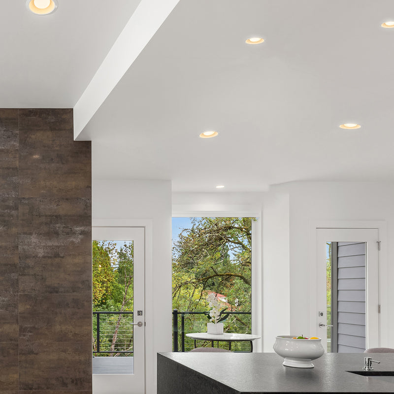 DETA 6W White Tri-Colour Dimmable Anti-Glare LED Downlight