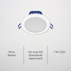DETA Grid Connect 7W RGB+ CCT Smart LED Downlight