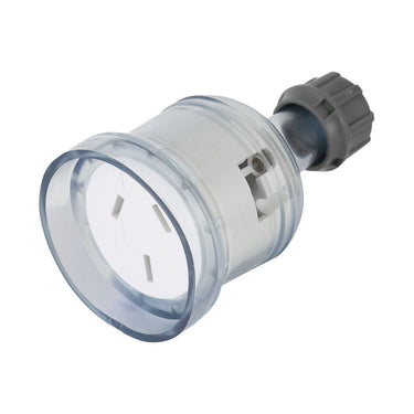 DETA 10A Clear Extension Socket