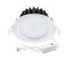 DETA 11W 92mm IP65 Tri-Colour Dimmable LED Downlight