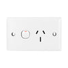 DETA 15Amp Solid Plate Single PowerPoint