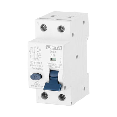 DETA 16A Single Phase RCBO