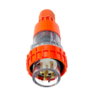 DETA 20A Industrial 5 Pin Round Straight Plug
