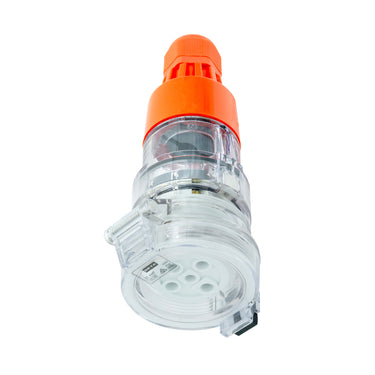 DETA 20A Industrial 5 Pin Round Straight Socket