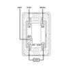 DETA 20A RCD Protected Safety Wall Switch