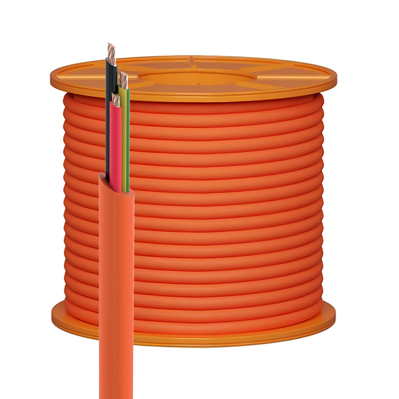 DETA 20m 450/750V V90 2.5mm 2-Core+E 1-Phase Cable
