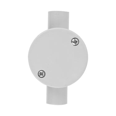 DETA 20mm 2-Way Conduit Junction Box