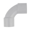 DETA 20mm Grey Conduit Elbow Bend - 20 Pack