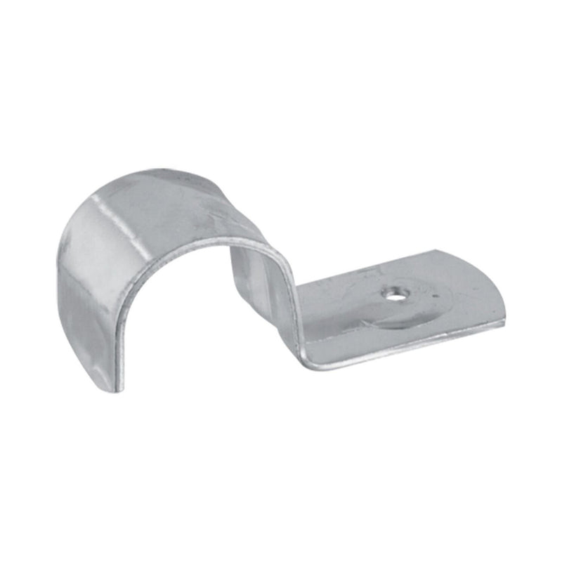 DETA 20mm Metal Conduit Mounting Half Saddle - Single Pack