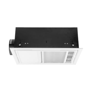 DETA 3-in-1 smart bathroom heater, fan, and light with grid connect switch