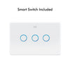 DETA 3-In-1 Bathroom Solution with Smart Grid Connect Triple Switch