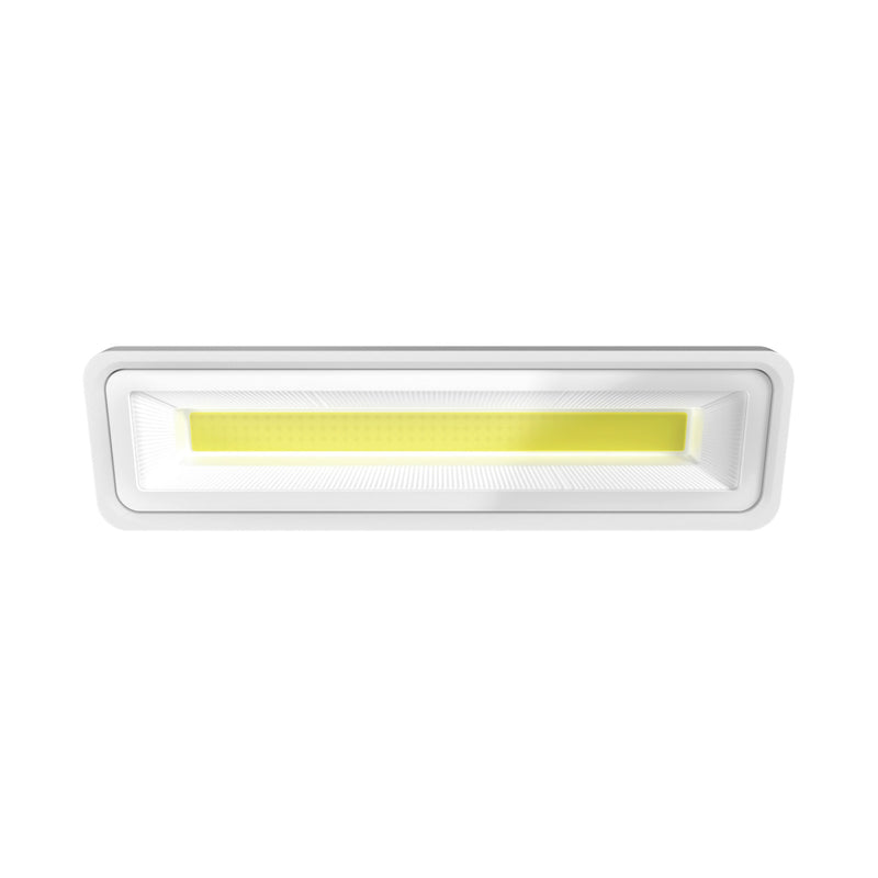 DETA 30W LED White Finish Slim Profile Security Floodlight