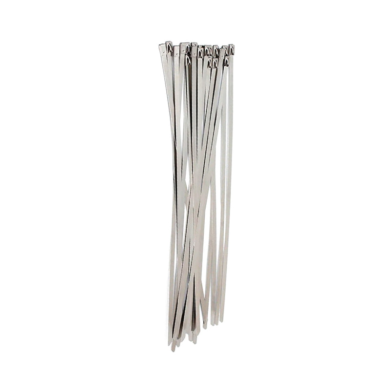 DETA 4.6 x 150mm 316 Grade Stainless Steel Cable Ties - 10 Pack