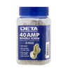 DETA 40 Amp Double Screw Connector - 50 Pack