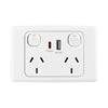 DETA 6000 Double PowerPoint  with USB A+C PD 20W Fast Charging