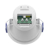 DETA 6W White Tri-Colour Dimmable Anti-Glare LED Downlight