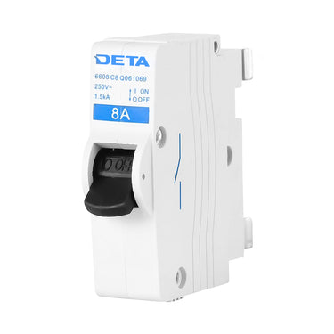 DETA 8A Plug-In Circuit Breaker