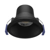 DETA 8W Black Tri-Colour Dimmable Anti-Glare LED Downlight