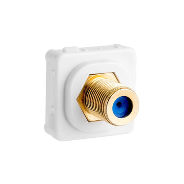 DETA Antenna F-Connector Wall Plate