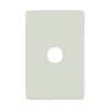 DETA Antique White S-Line 1 Gang Switch Cover Plate