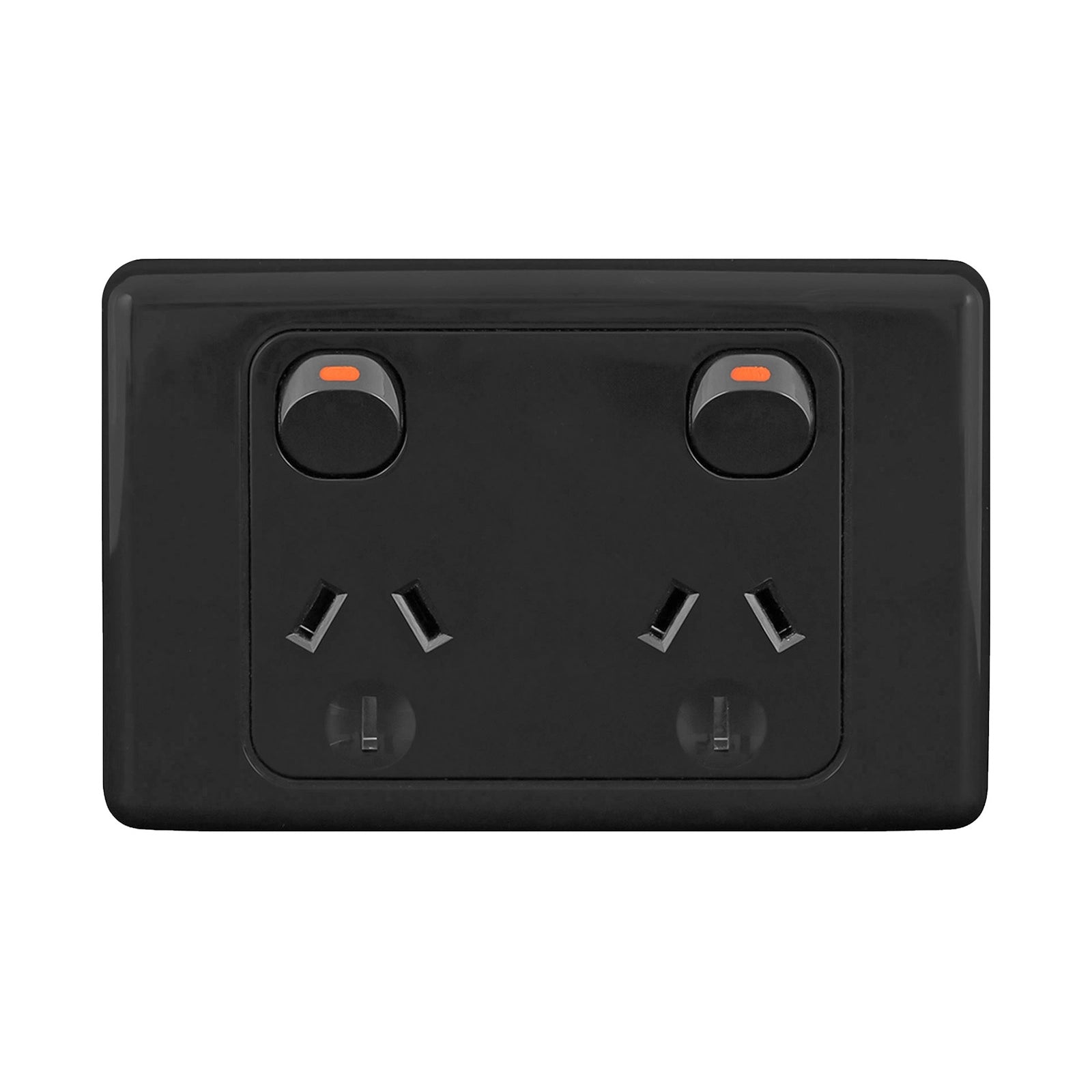 DETA Black Double PowerPoint