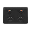 DETA Black Double PowerPoint