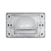 DETA Bull Nose Brush Wall Plate