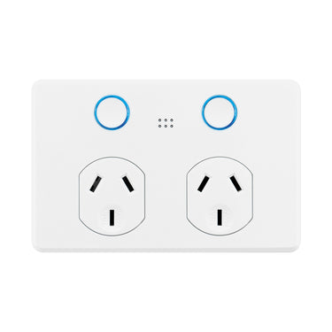 DETA Gloss White Grid Connect Smart Double Touch PowerPoint