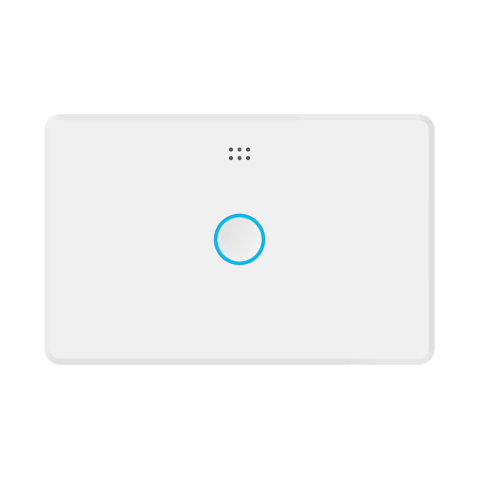 DETA Gloss White Grid Connect Smart Single Gang Touch Light Switch