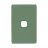 DETA Jade Green S-Line 1 Gang Switch Cover Plate