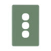 DETA Jade Green S-Line 3 Gang Switch Cover Plate