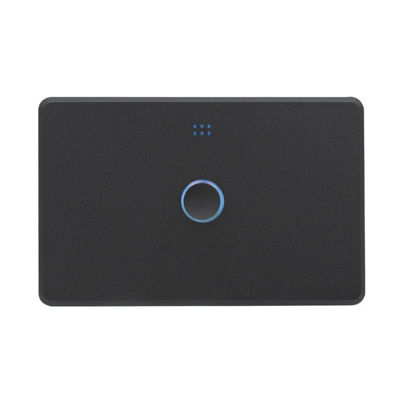 DETA Matte Black Grid Connect Smart Single Gang Touch Light Switch