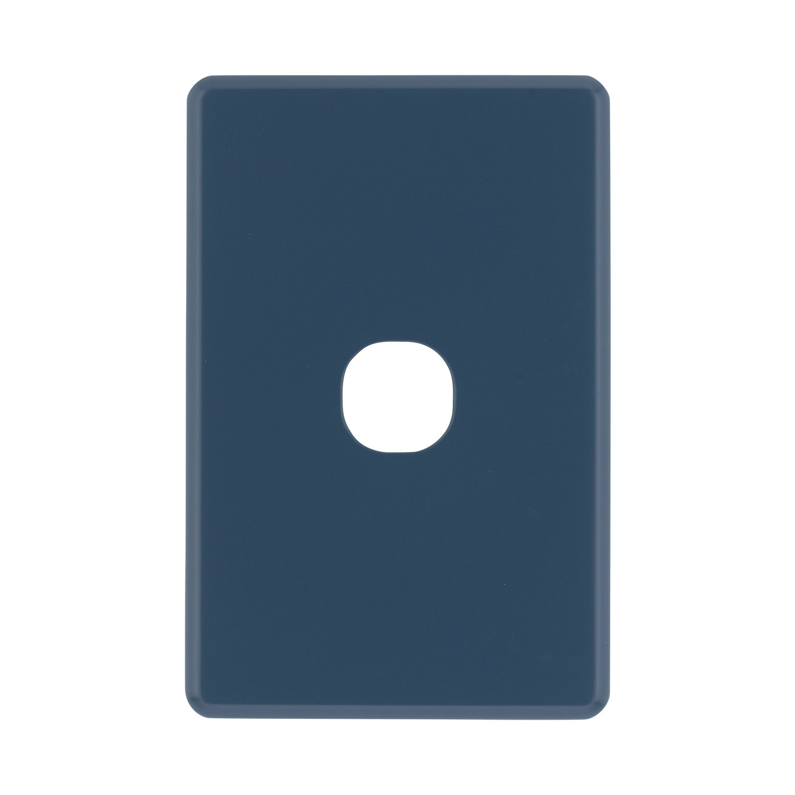 DETA Midnight Navy S-Line 1 Gang Switch Cover Plate