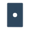 DETA Midnight Navy S-Line 1 Gang Switch Cover Plate