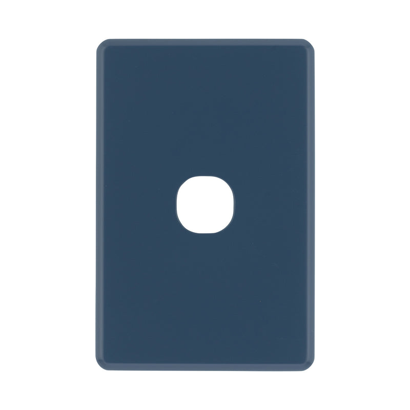 DETA Midnight Navy S-Line 1 Gang Switch Cover Plate