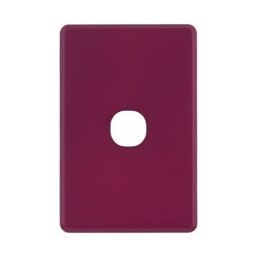 DETA Orchid Flower S-Line 1 Gang Switch Cover Plate