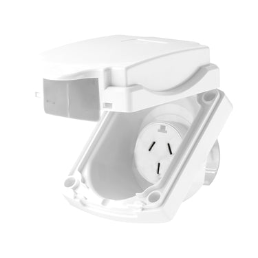 DETA Outlet Caravan 10A Weatherproof Flap