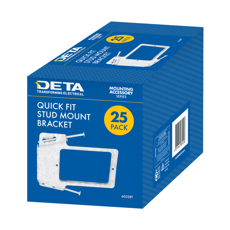 DETA Quick Fit Stud Mount Bracket - 25 Pack