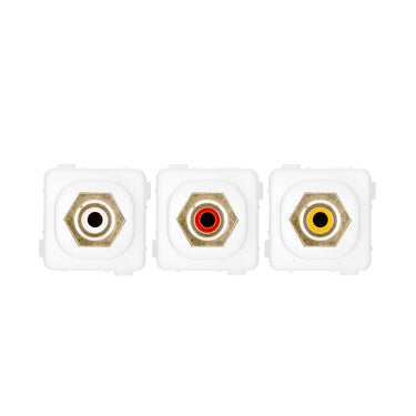 DETA RCA Pair Grid Plate Insert-3 Pack