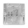 DETA Rhodium Single Outdoor Plated PowerPoint  Outlet