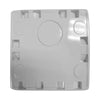 DETA Rhodium Single Outdoor Plated PowerPoint  Outlet