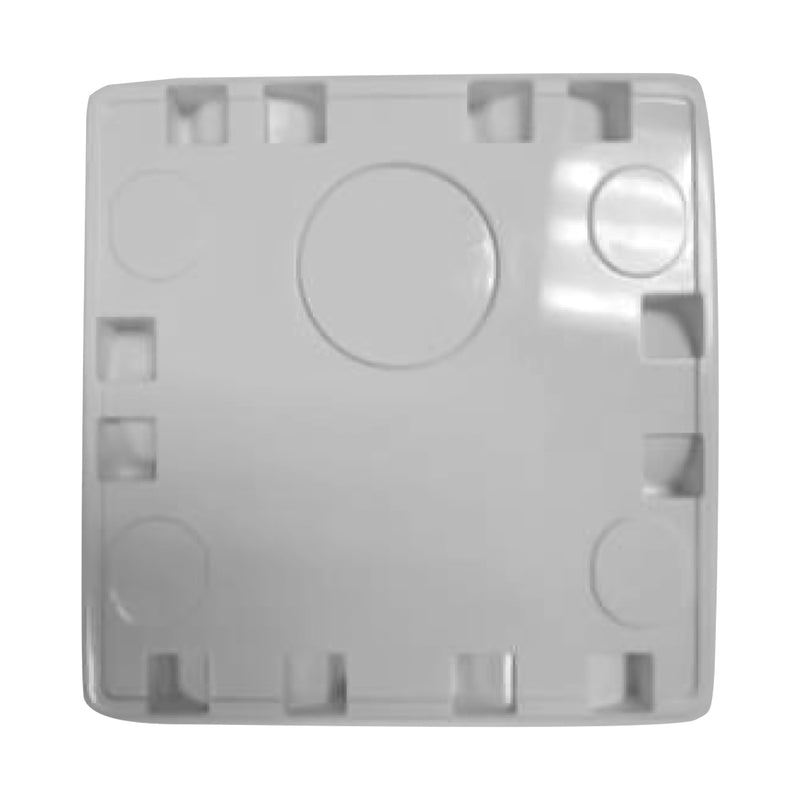 DETA Rhodium Single Outdoor Plated PowerPoint  Outlet