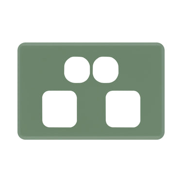 DETA S-Line Double Jade Green PowerPoint Cover Plate