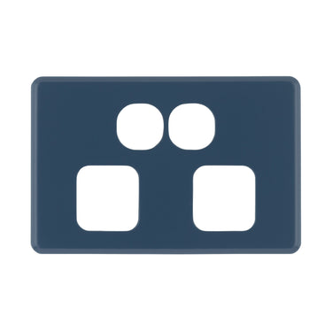 DETA S-Line Double Midnight Navy PowerPoint Cover Plate